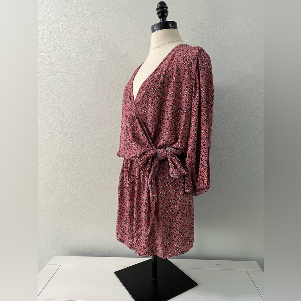 Francesca’s Rose Floral Romper